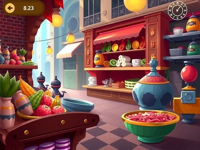 Spice Bazaar Blitz Gameplay Screenshot
